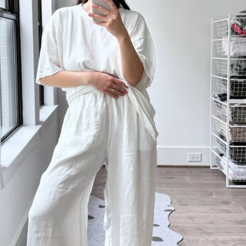 Jungmaven Vernon Oversized Tee, White
